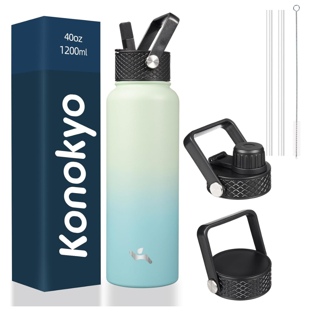 40 Oz Insulated Stainless Steel Water Bottle