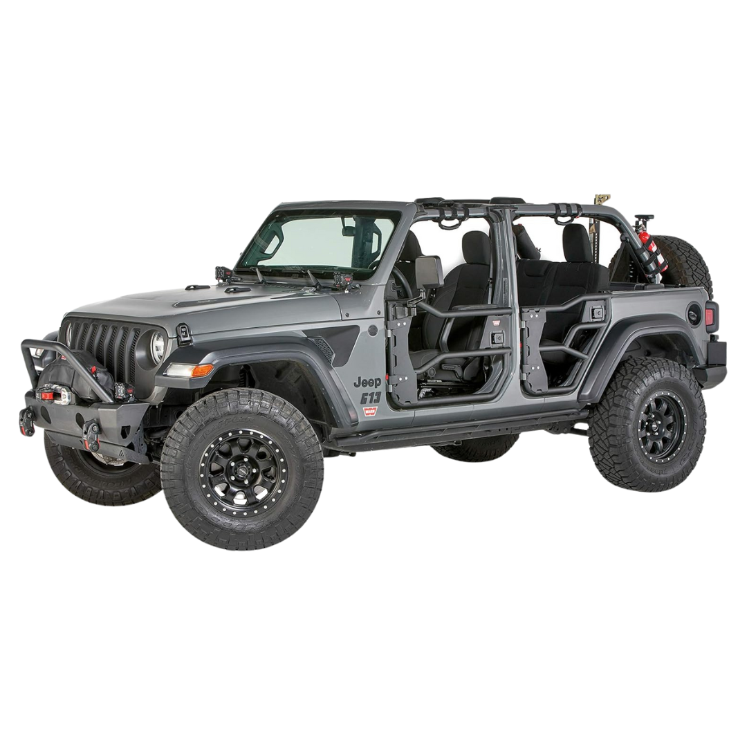Warn 103101 Elite Jeep Wrangler JL Front Tube Doors