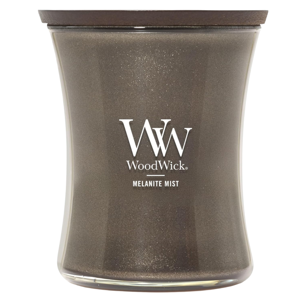 9.7-Oz WoodWick Melanite Mist Holiday Candle With Crackling Wick