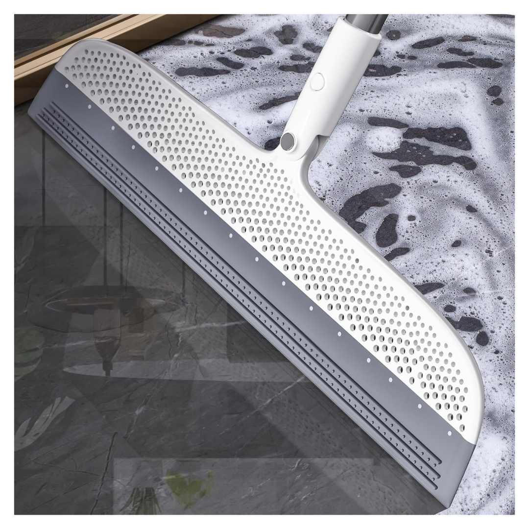 51.77" Long Handle Multi-Surface Magic Multifunction Broom