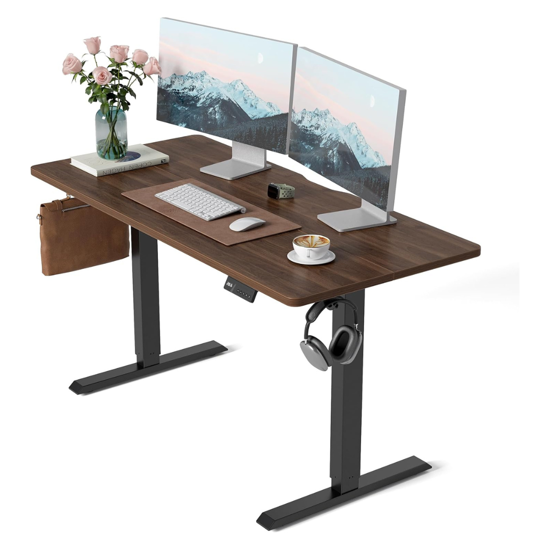 Ergonomic 55 x 24" Electric Adjustable Work Desk (2 Colors)