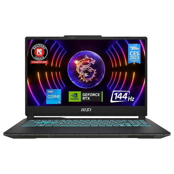 MSI Cyborg 15 15.6" FHD Gaming Laptop (Octa Core i5-12450H / 16GB / 512GB SSD / 4GB RTX 4060)