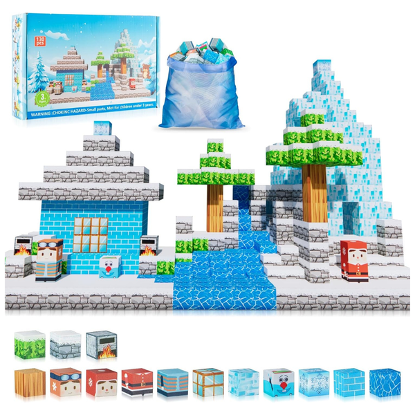 130 Pcs Magnetic Cubes