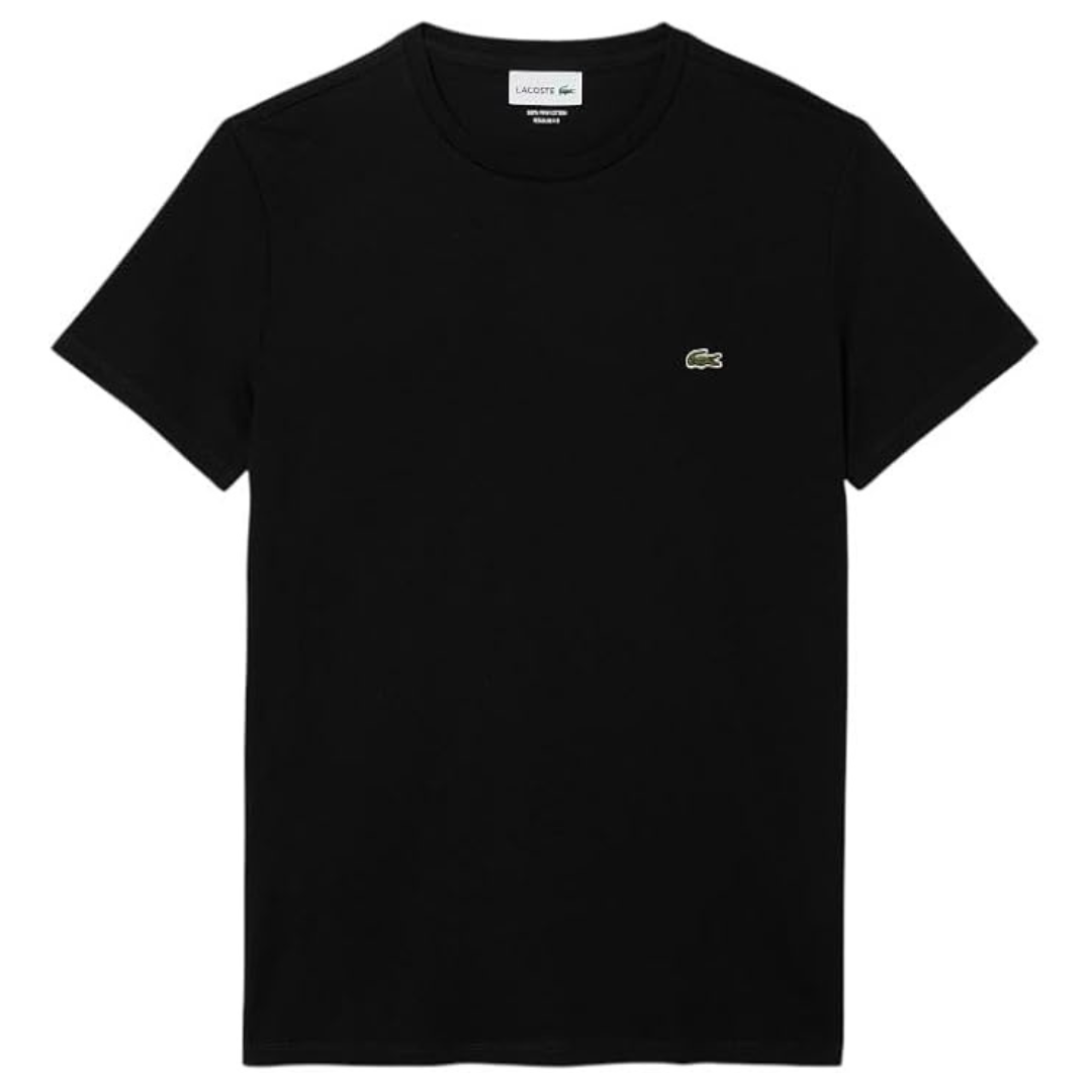 Lacoste Men’s Short Sleeve Pima Jersey Crew Neck Tee