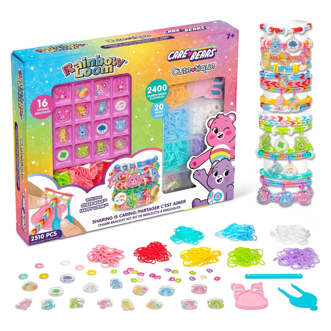 Rainbow Loom Care Bears Cutetique Sharing Is Caring Bracelet Kit