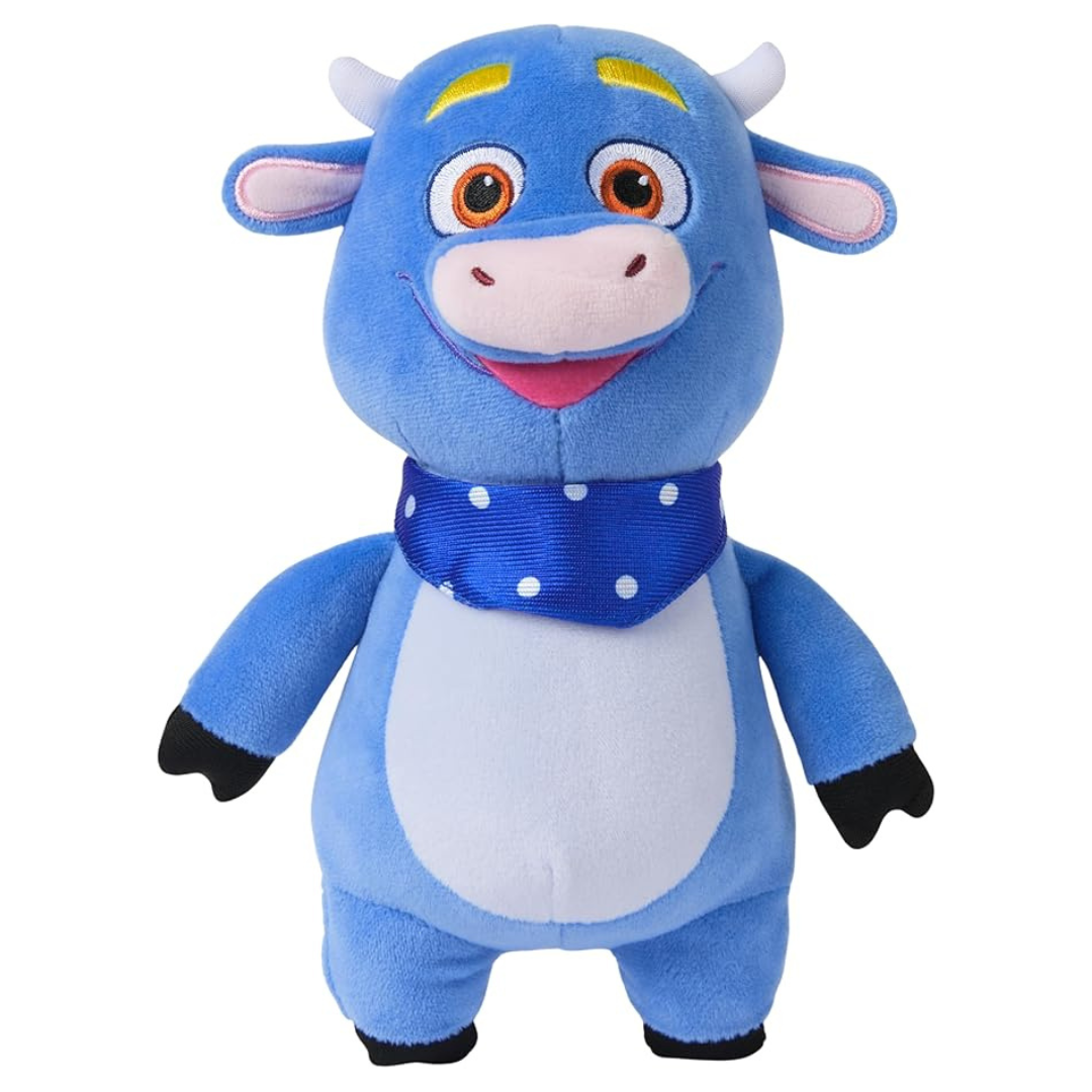 8" Dora Official Benny Plush Cow Educational Toy