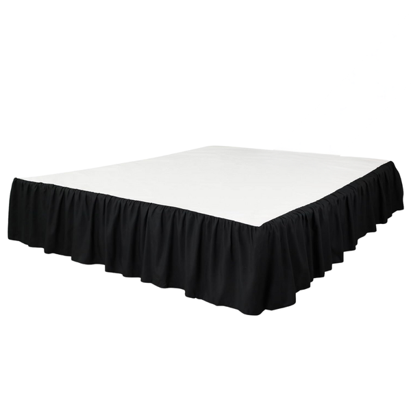 15 Inch Drop King Ruffle Easy Fit Bed Skirt