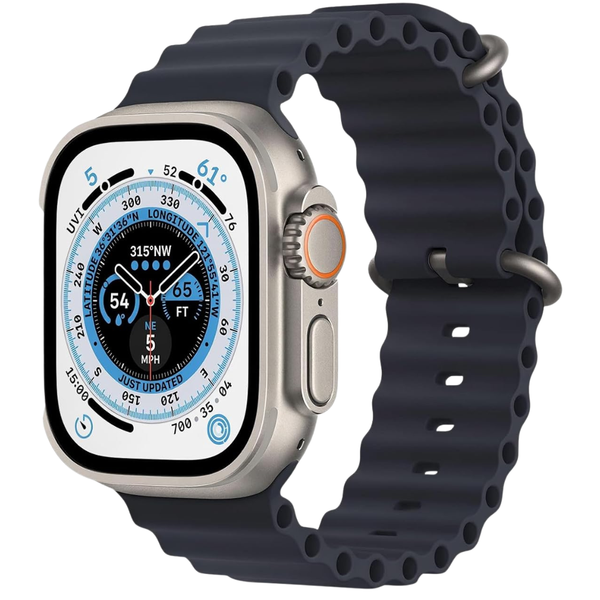 Apple Watch Ultra (GPS + Cellular) 49mm Titanium Case Smartwatch [Renewed Premium]