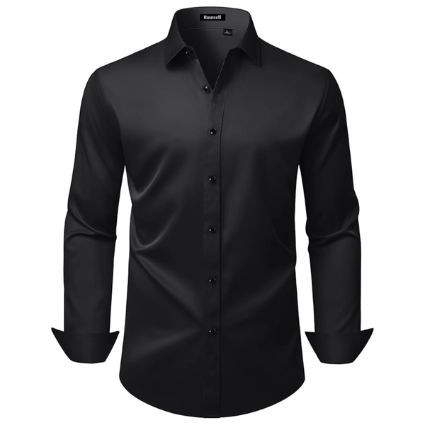 Men's Wrinkle Free Stretch Non Iron Formal Shirts (Various)