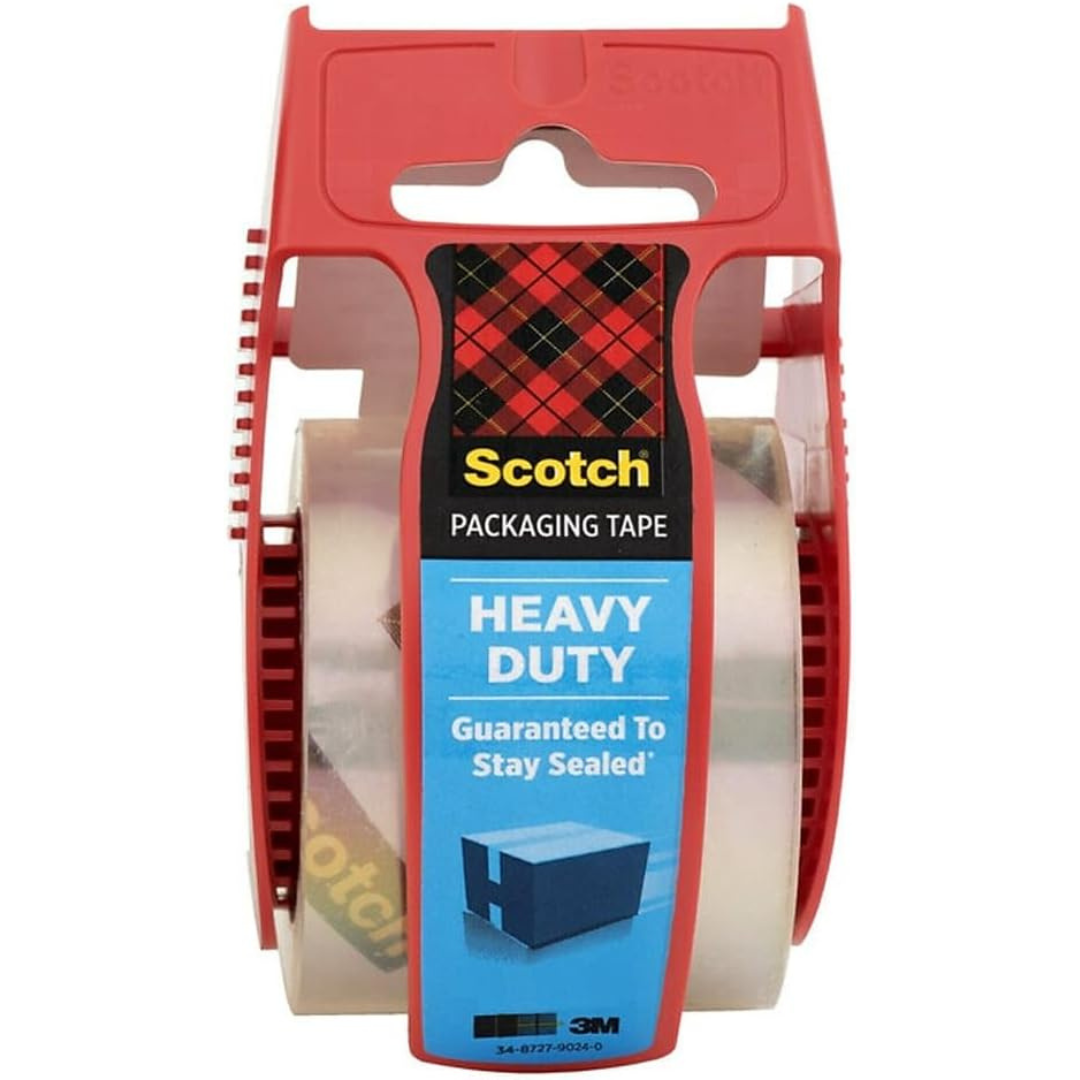 Scotch Heavy Duty Shipping Packaging Clear Tape
