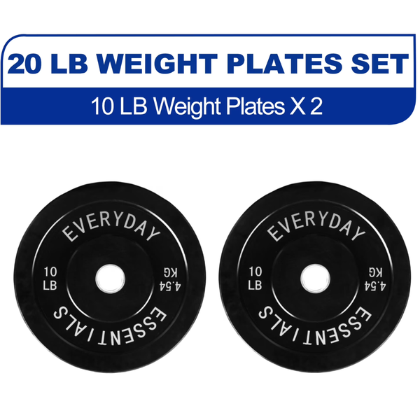 10-lb Pair BalanceFrom Olympic Bumper Plate Weight Plate