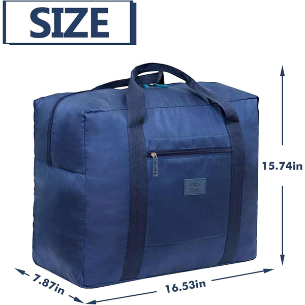 Sports Travel Duffel Bag (Blue)