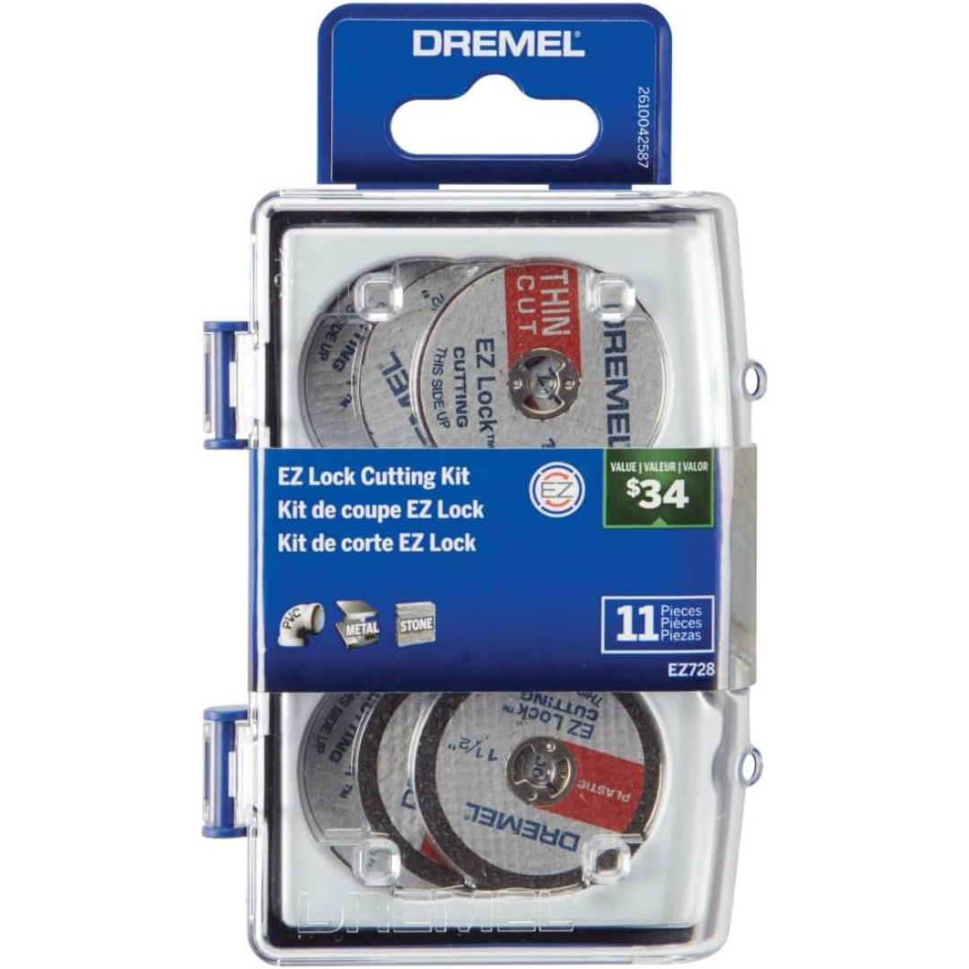 11-Piece Dremel EZ Lock Cutting Accessory Micro Kit