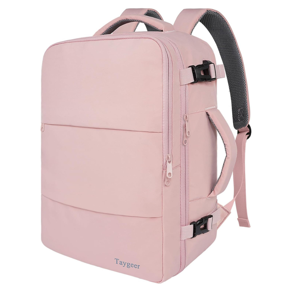 Taygeer 15.6" Travel Backpack With USB Charging Port