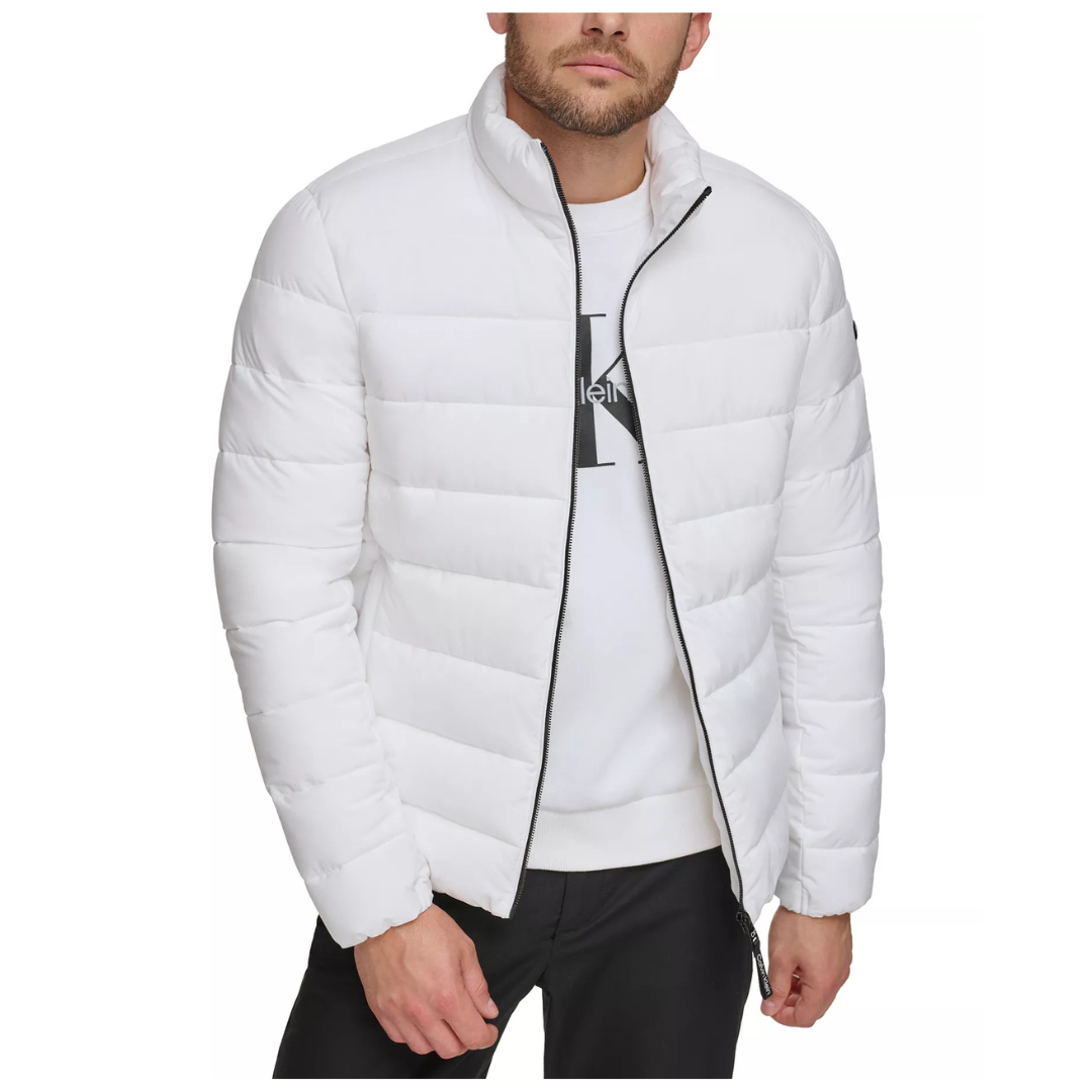 Calvin Klein Men's Stretch Water-Resistant Puffer Jacket (4 Colors)