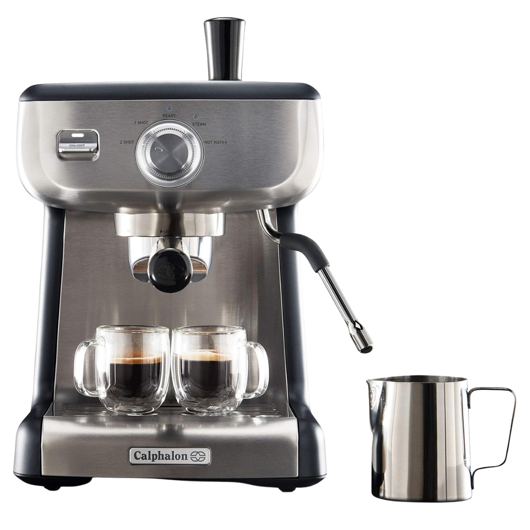 Calphalon Temp IQ Espresso Machine With Steam Wand