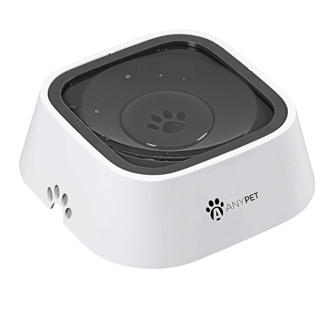 ANYPET Anti-Splash Pet Slow Drinking Water Feeder