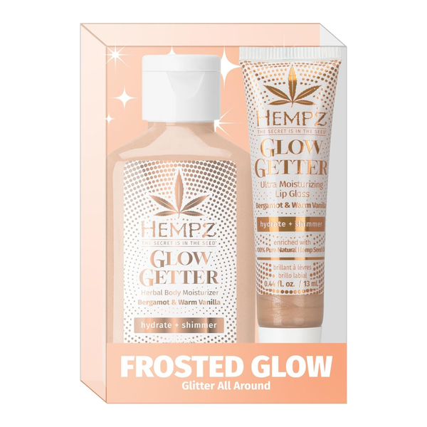 Hempz Frosted Glow Limited Edition Glitter Gift Set