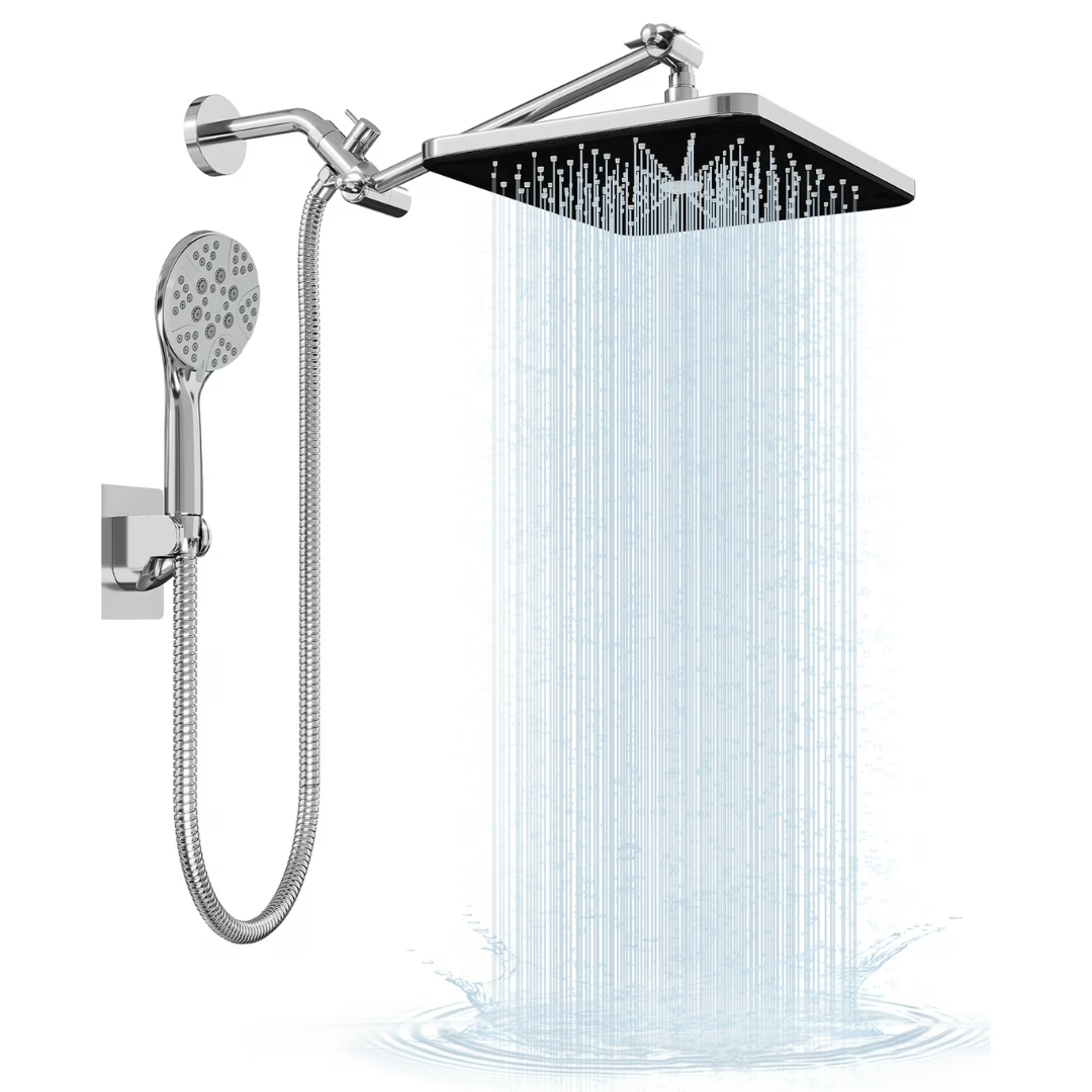 IUSU 11.8" High Pressure 8-Setting Shower Head