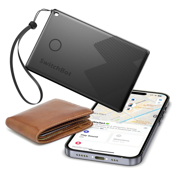 SwitchBot Waterproof Apple Find My Wallet Tracker Card