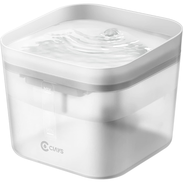 Ciays 106oz/3L Large Automatic Pet Water Fountain