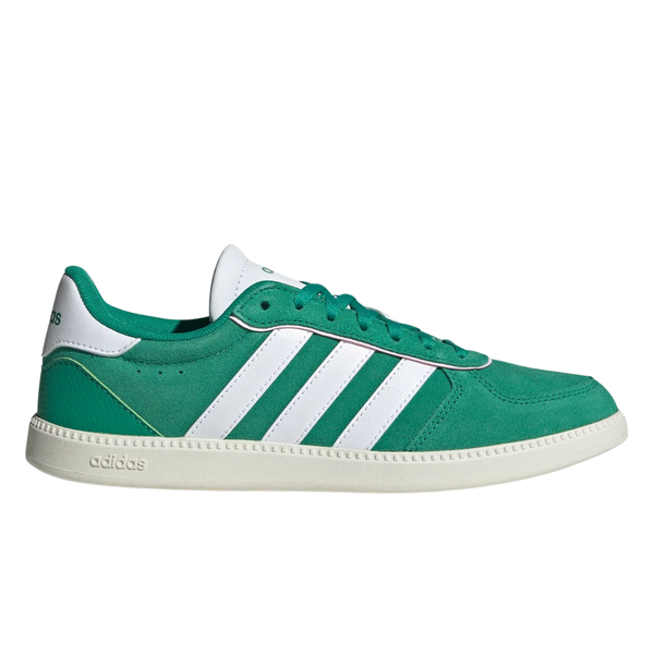 adidas Women's Breaknet Sleek Sneakers (Green/White)