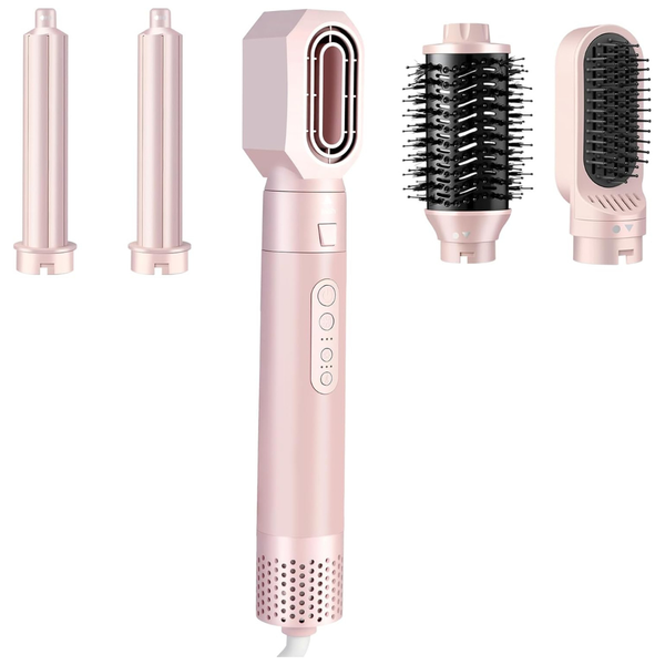 High-Speed 5 in 1 Hair Styler With Auto Curling Iron