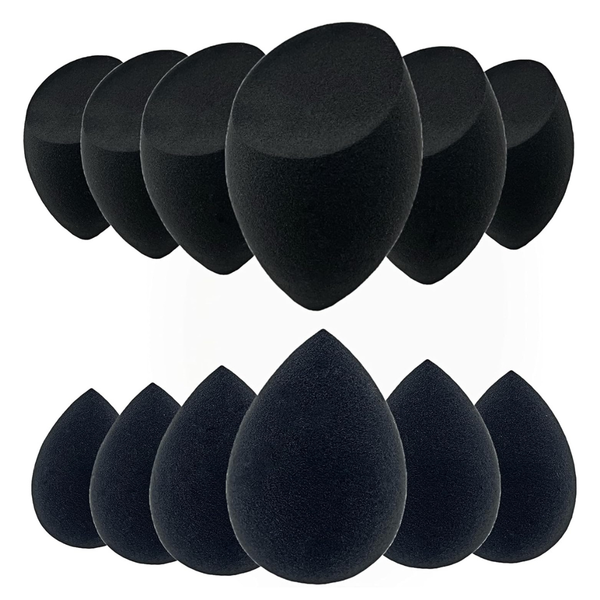 12-Piece Beauty Foundation Blender Makeup Sponge