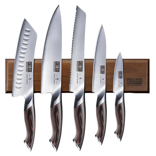 6-Piece High Carbon Steel Kitchen Knife Set