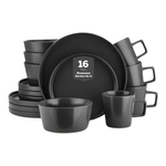 16-Piece Stone Lain Celina Modern Stoneware Dinnerware Set