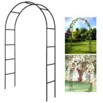 4.6 feet x 7.9 feet High Assemble Freely Metal Pergola Arbor