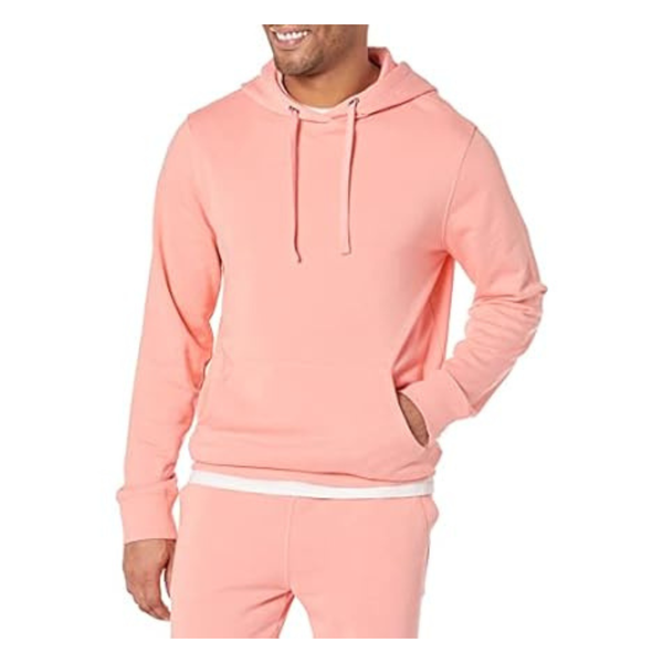 Amazon Essentials Men's Lightweight Long-Sleeve French Terry Hoodie