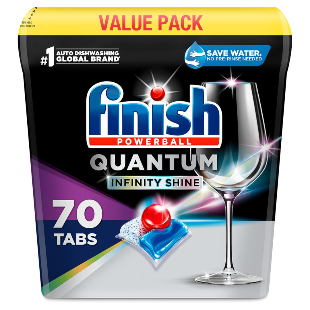 70-Count Finish Quantum Infinity Shine Dishwasher Pods