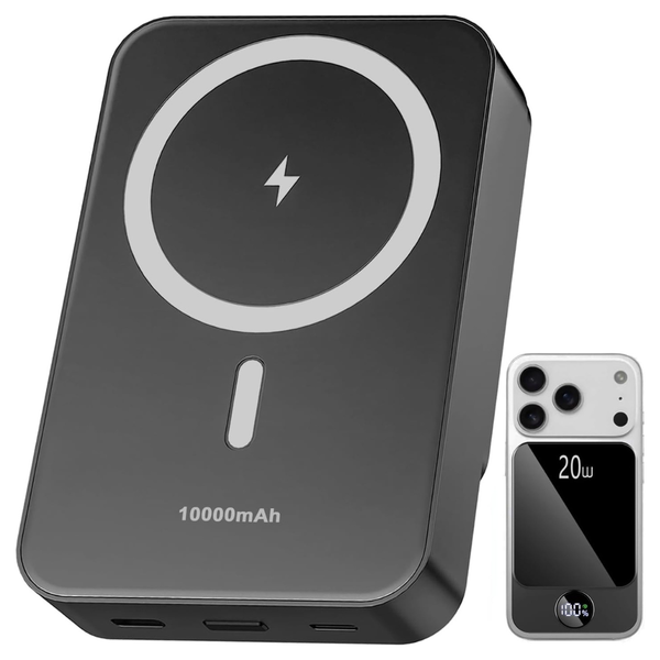 Magnetic 10000mAh Power Bank Portable Charger