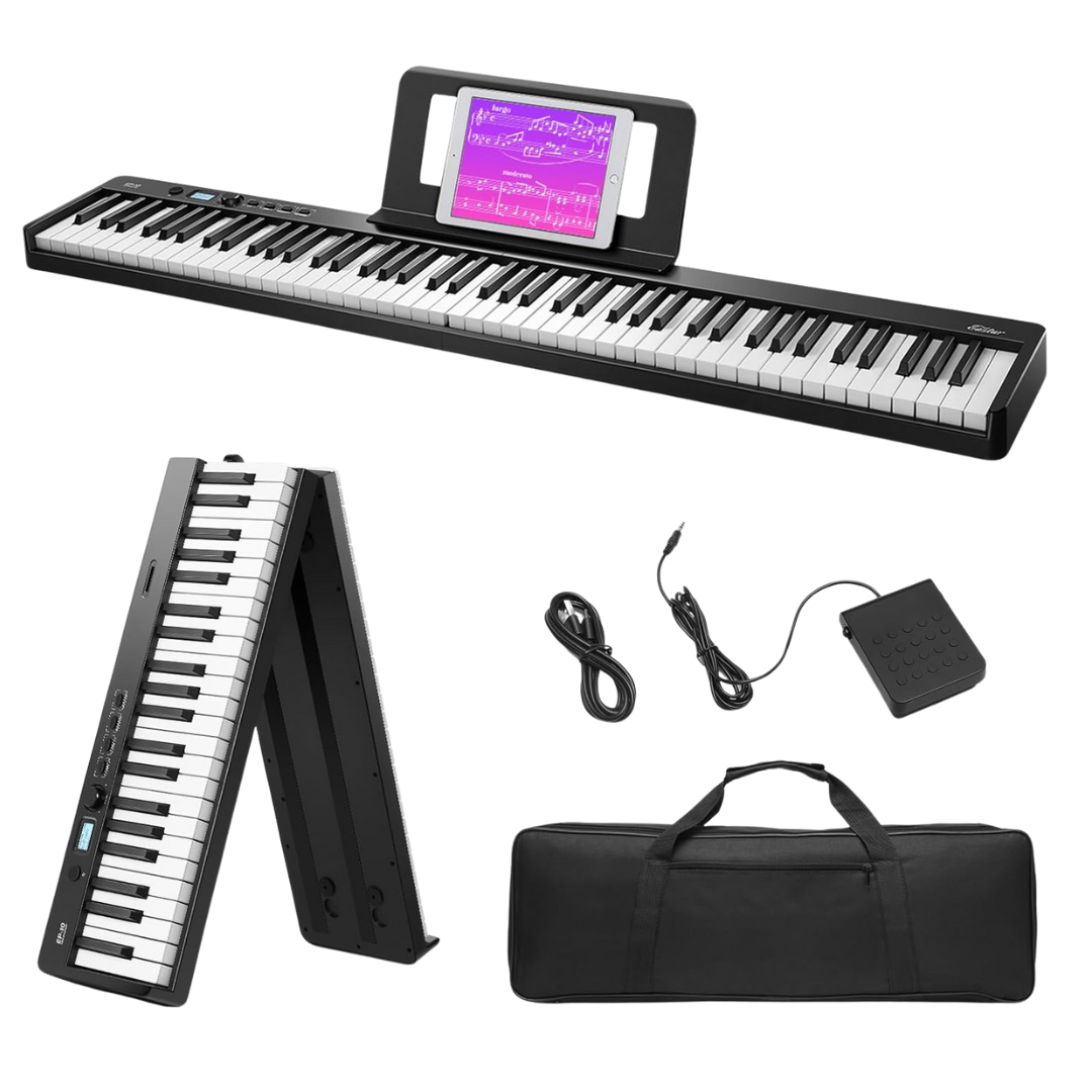 Eastar EP-10 88 Key Full Size Foldable Digital Piano With Bag