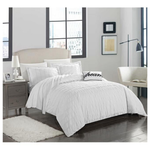 4-Piece Chic Home King Size DS3115 Amarillo Duvet Cover Set (Various)