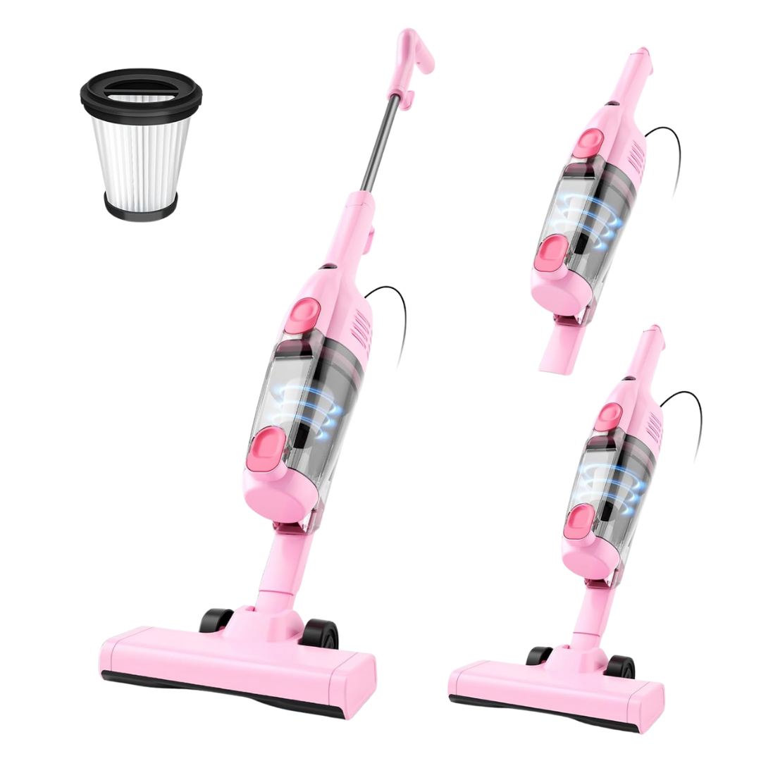Vazone 2-in-1 Corded Stick Vacuum Cleaners (4 Colors)