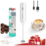 Rechargeable Handheld Milk Frother Wand With Whisk