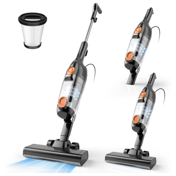2-in-1 20KPa R6X Corded Stick Handheld Vacuum Cleaner