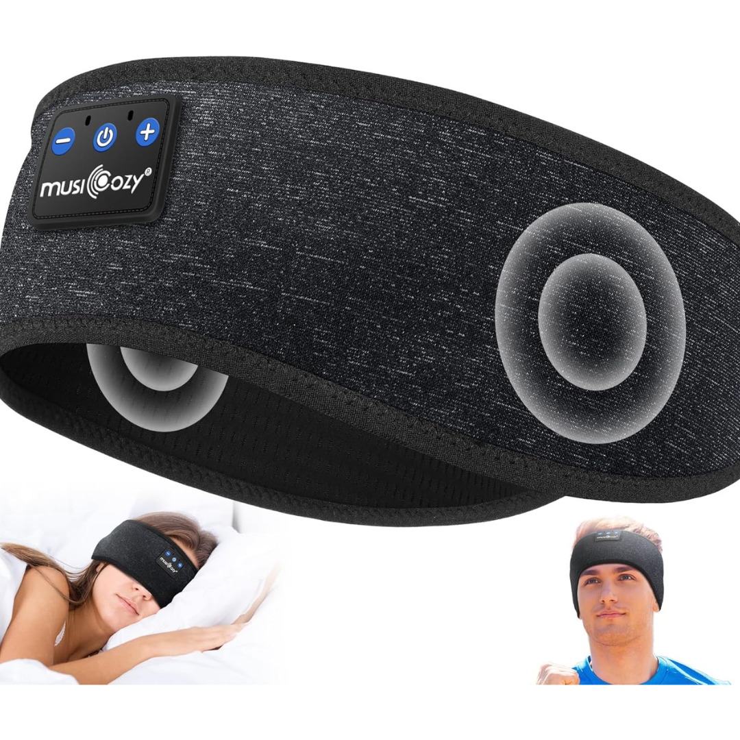 Sleep Headphones Bluetooth Headband with Eye Mask (Various)