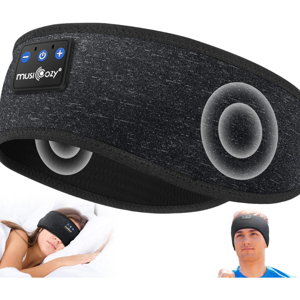 Sleep Headphones Bluetooth Headband with Eye Mask (Various)