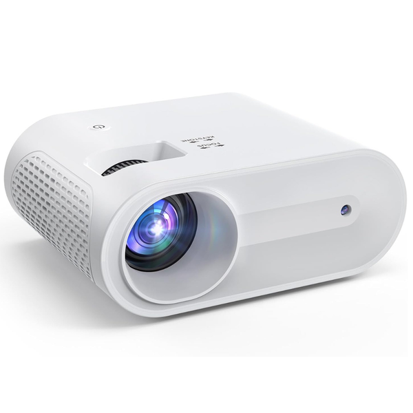Mini 1080P Projector with WiFi Bluetooth 4K Support