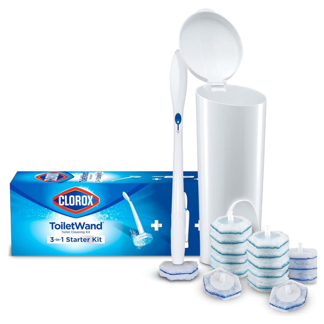 Clorox Disposable Toilet Cleaning System with 16 Refill Heads