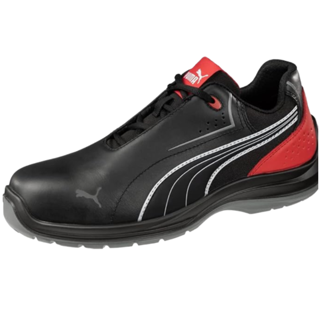 PUMA Men's Touring Black Low Industrial Shoes