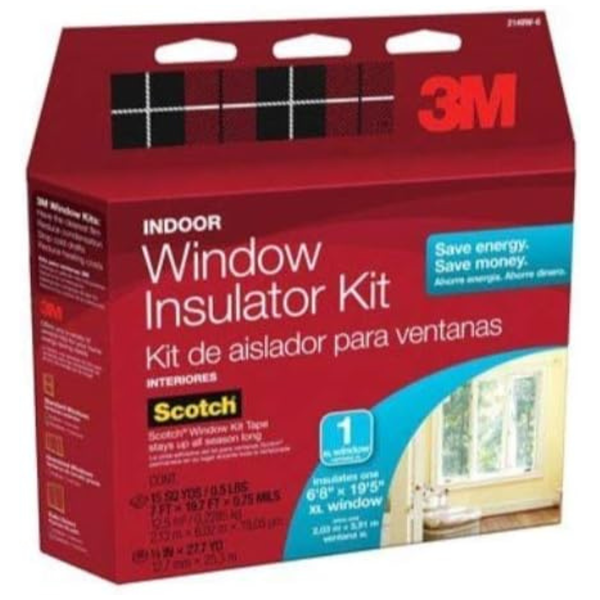 3m Indoor Window Insulation Kit (84" x 237")