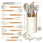 Non Stick Silicone Heat Resistant Kitchen Utensil Set (Various)