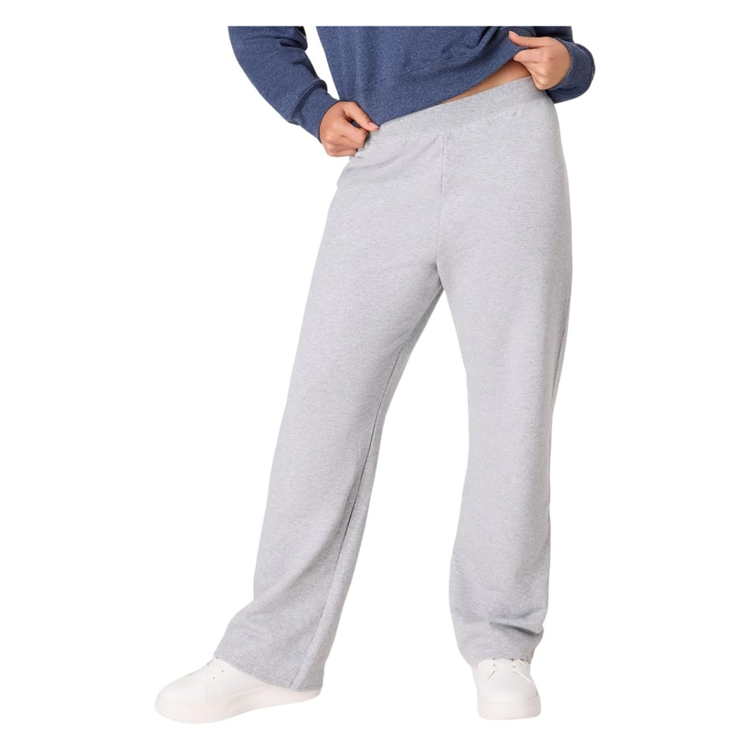 Hanes Women's EcoSmart Fleece Open Bottom Sweatpants