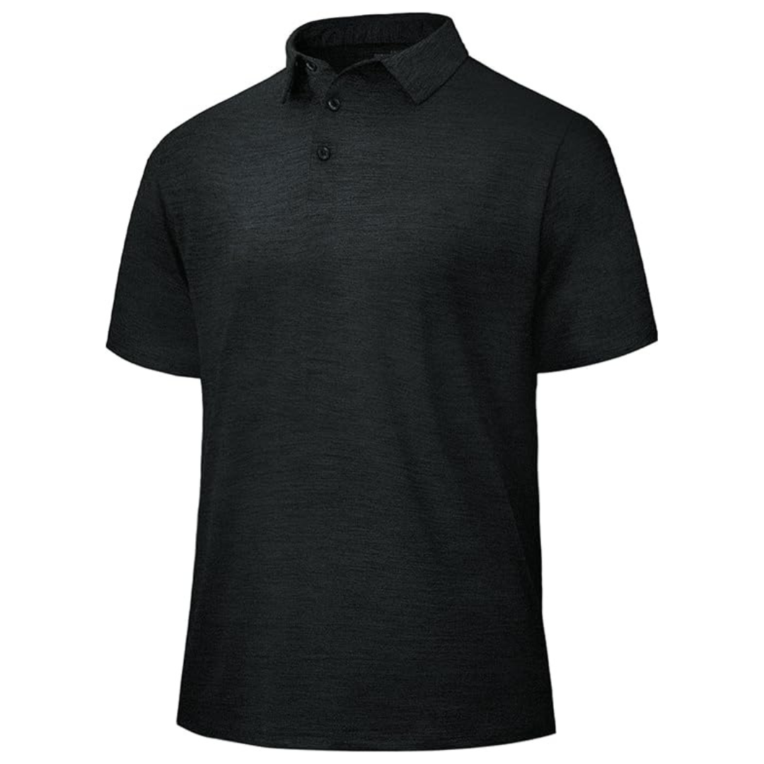 BOOJO Quick Dry Moisture Wicking Polo Shirts For Men