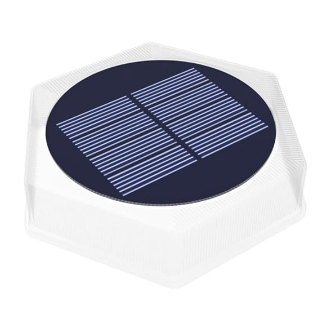 4-Pack YiLaie Solar Powered Outdoor Auto On/Off Deck Lights