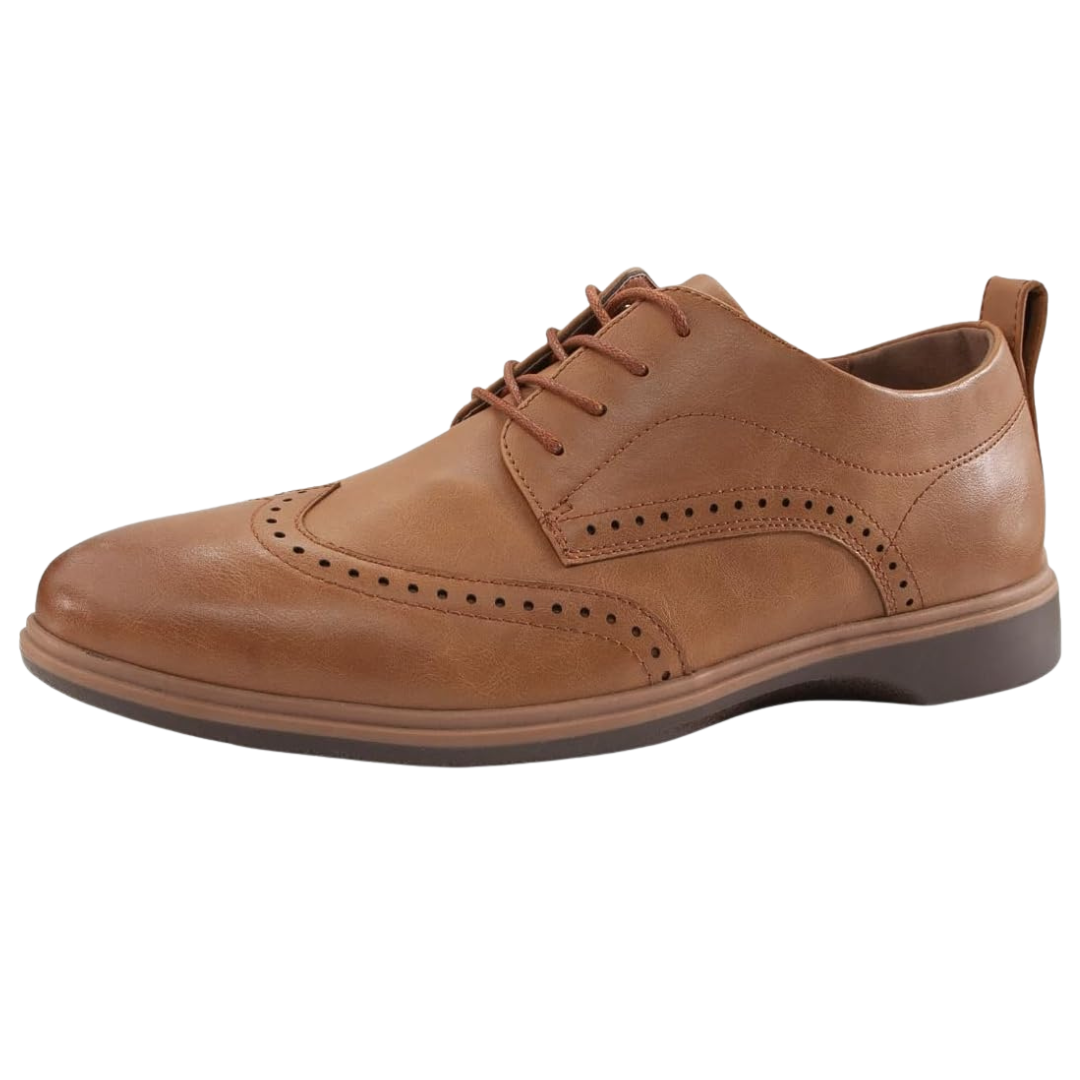 Deer Stags Mens Delgado Wingtip Oxford Shoes